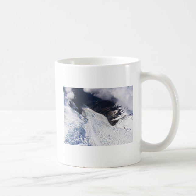 Mug Franz Josef Glacier Vue aérienne, Nouvelle-Zélande (Droite)
