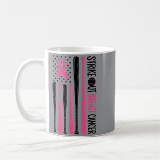 Mug Frapper le cancer du sein Drapeau Amoureux de base