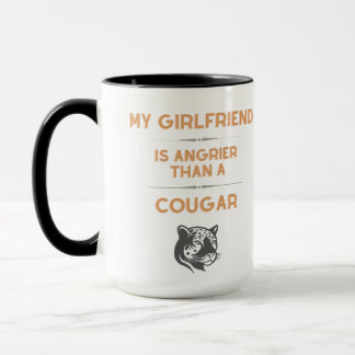 Mug frase para novia puma