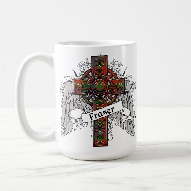 Mug Fraser Tartan Cross (Gauche)