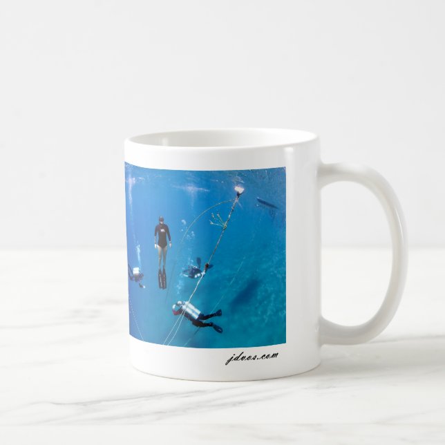 Mug Freediver avec des plongeurs de Tek (Droite)