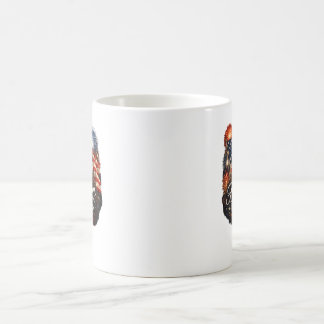 Mug Freedom Forever – Aigle américain réaliste 4 juill