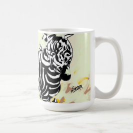 Mug : Freedom Of The Zebra  Kaffeetasse