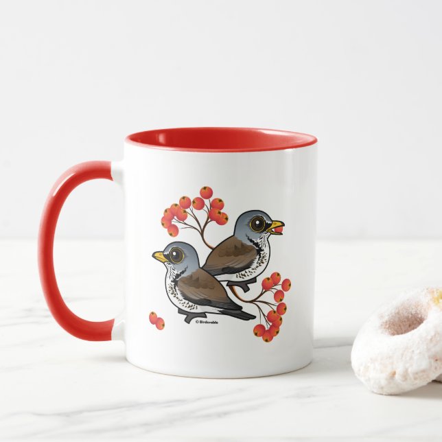 Mug Frégates avec baies (Avec donut)