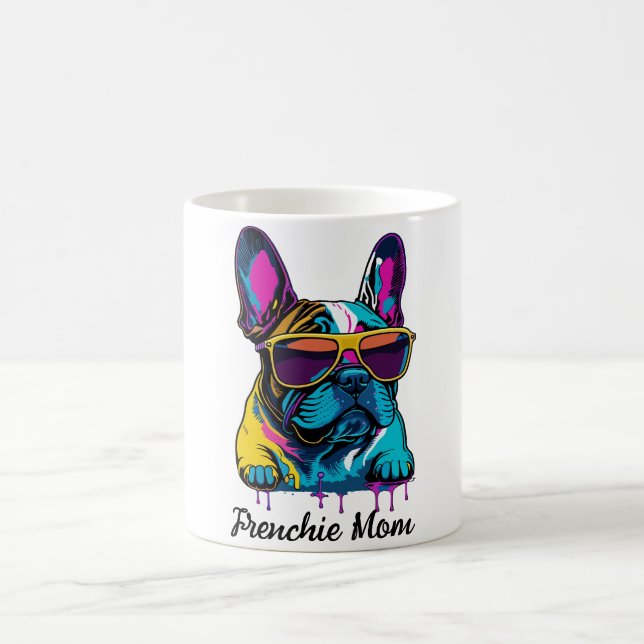 Mug French Bulldog Frenchie Chien Maman Fête des Mères (Centre)