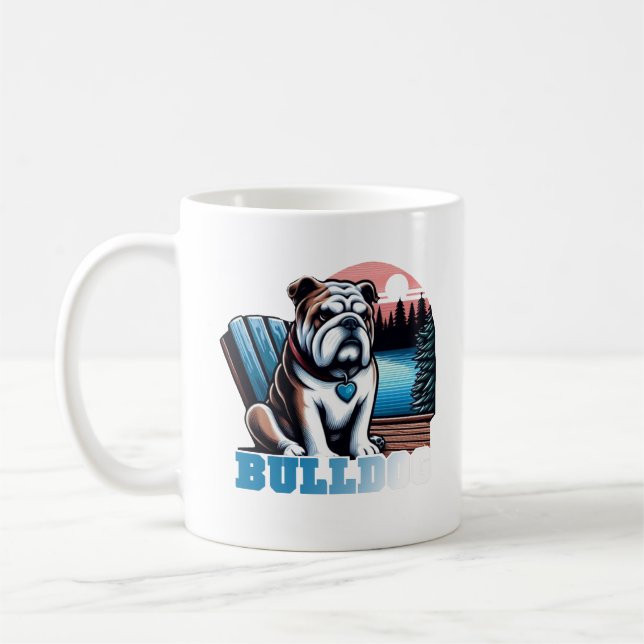 Mug French Bulldog Pardon Mon Amoureux des chiens Fran (Gauche)