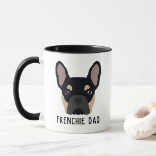 Mug Frenchie Dad Black et Tan French Bulldog