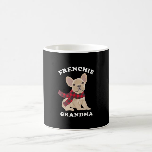 Mug Frenchie Grandma Cadeau French Bulldog Famille Xma (Centre)