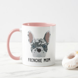 Mug Frenchie Mom Blue Merle French Bulldog