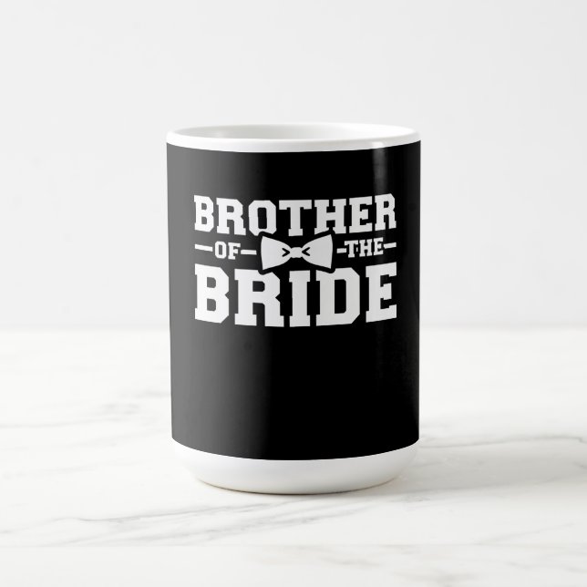 Mug Frère De La Mariée Don Pour Frère (Centre)