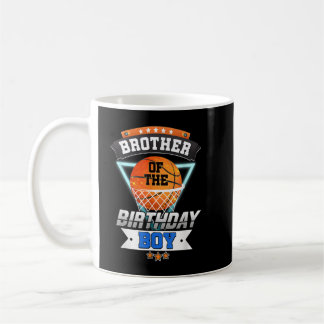 Mug Frère De L'Anniversaire Garçon Basketball Chemises