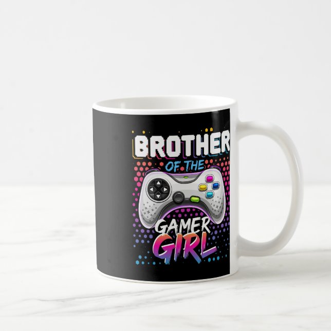 Mug Frère Du Gamer Girl Matching Vidéo Jeu Birt (Droite)