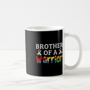 Mug Frère D'Un Guerrier Soutien Familial Autisme