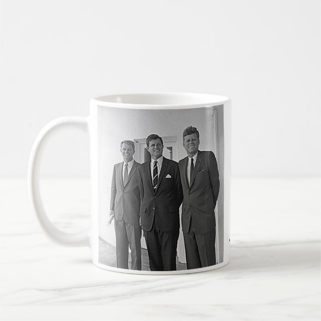 Mug Frères de Kennedy, John, Ted, Robert (Gauche)