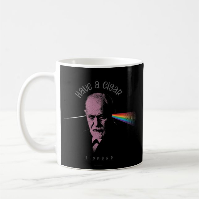 Mug Freud Rose (Avoir Un Cigar) (Gauche)