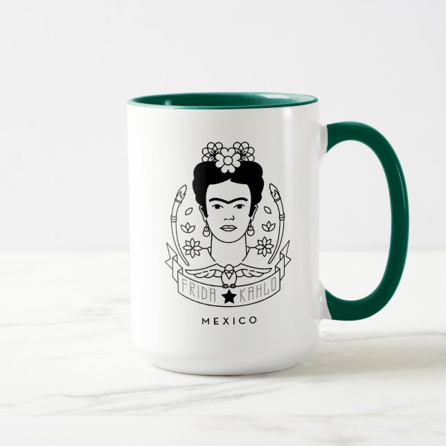 Mug Frida Kahlo | Heroína (Droite)