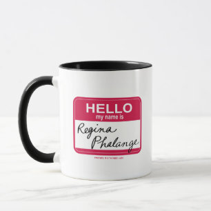 Mug FRIENDS™ Bonjour, je m'appelle Régina Phalange