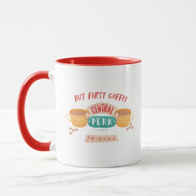 Mug FRIENDS™ | But First Coffee - Central Perk (Gauche)