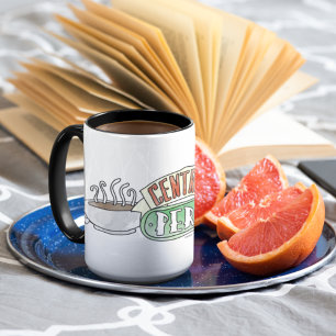 Mug FRIENDS™ Central Perk logo aquarelle