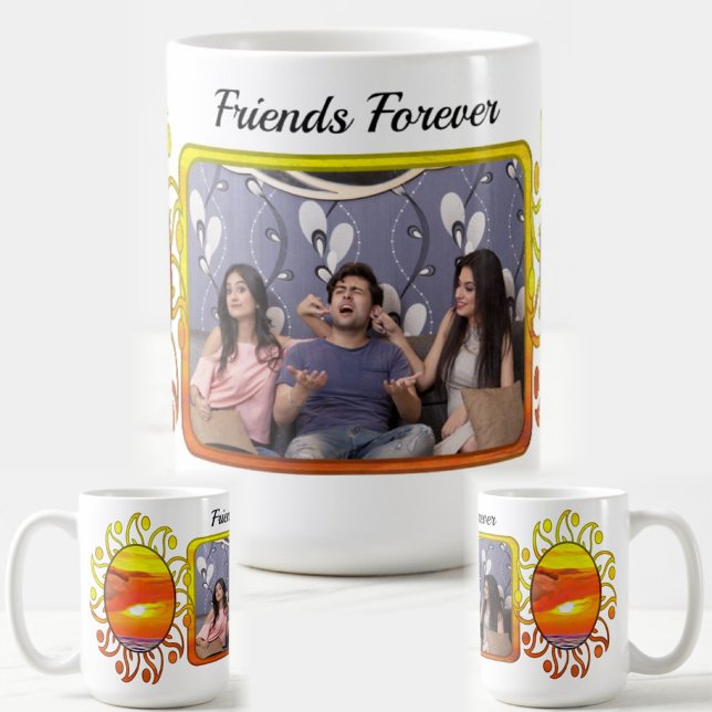 Mug Friends Forever Sunset 2443 (Créateur téléchargé)