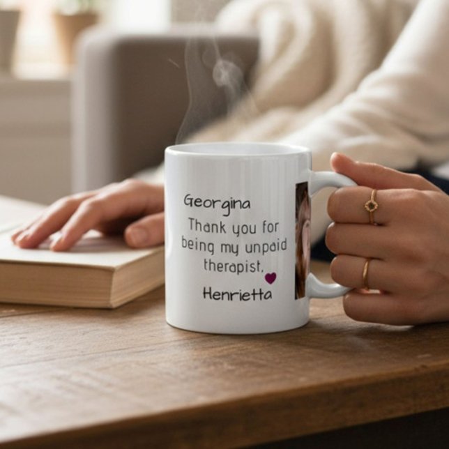 Mug friends gift thank you for being my therapist (Créateur téléchargé)