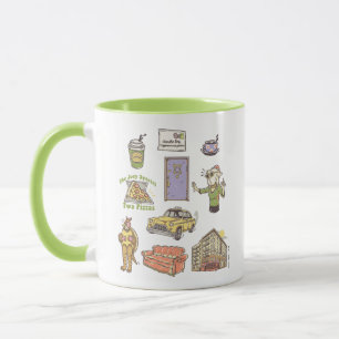 Mug FRIENDS™   Icônes de dessin animé Graphique