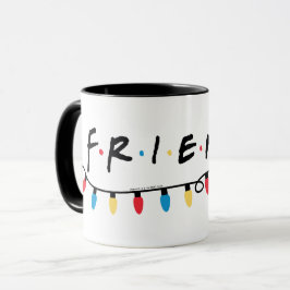Mug FRIENDS™| Logo des lumières de Noël