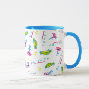 Mug FRIENDS™ Motif Taxi et Fontaine à Eau