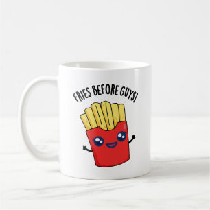 Mug Fries Avant Les Gars Drôle Fries Pun