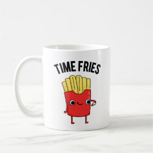 Mug Fries de temps drôle Français Fries Pun