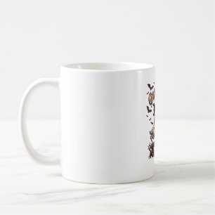 Mug Frissons d'Halloween Oies Chapeaux de Sorcière Liv