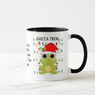 Mug FROG de Noël personnalisé PÈRE NOËL