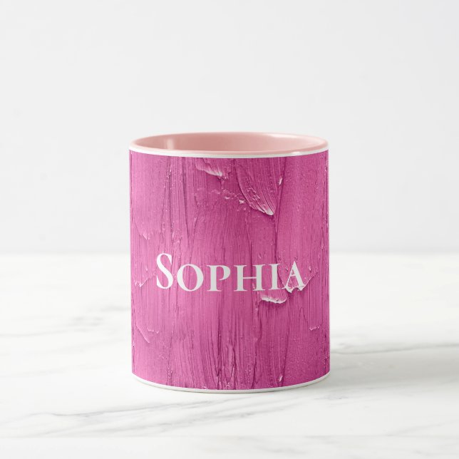 Mug Froid de gâteau rose (Centre)