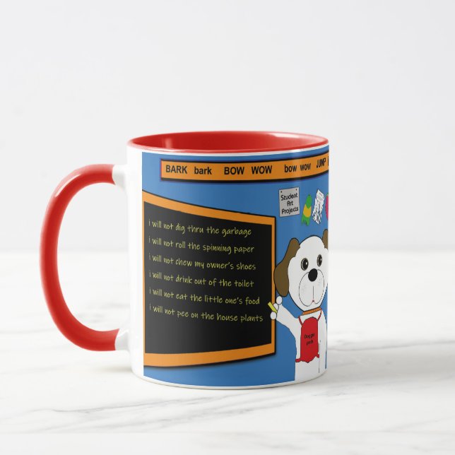 Mug From the pages of Newton's Point of View (Gauche)