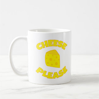 Mug Fromage amusant S'il vous plaît le coin du fromage