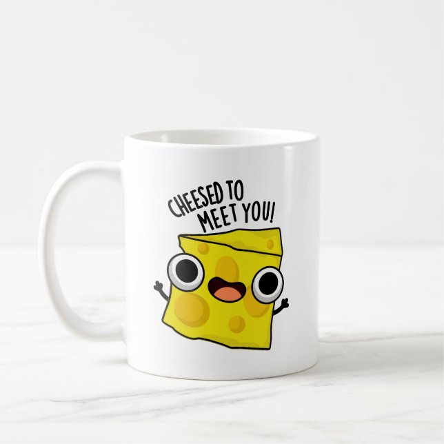 Mug Fromage Pour Vous Rencontrer Fantaisie Puns De Nou (Gauche)