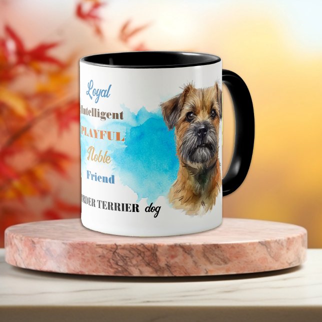 Mug Frontalier Chien Loyal Ami (Créateur téléchargé)