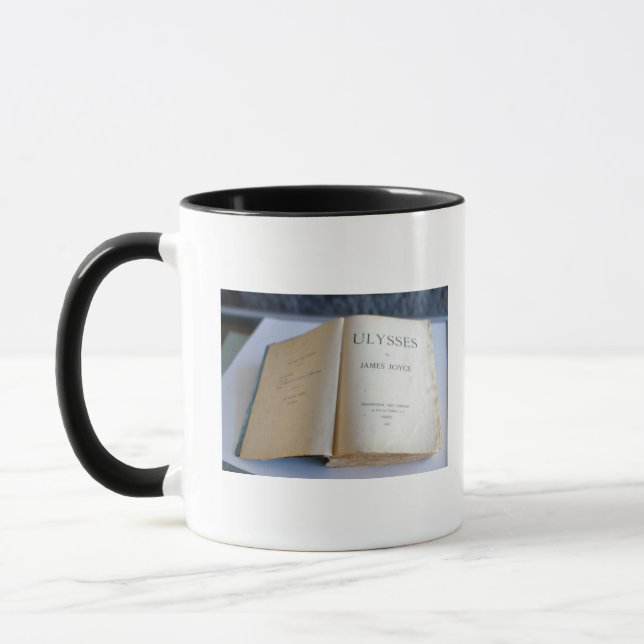 Mug Frontispice de "Ulysse" par James Joyce (Gauche)
