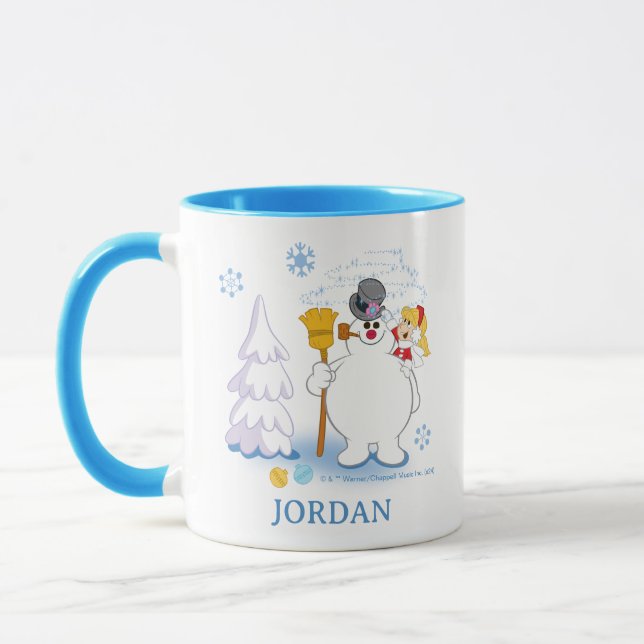 Mug Frosty the Snowman™ | Frosty & Karen Winter Fun (Gauche)