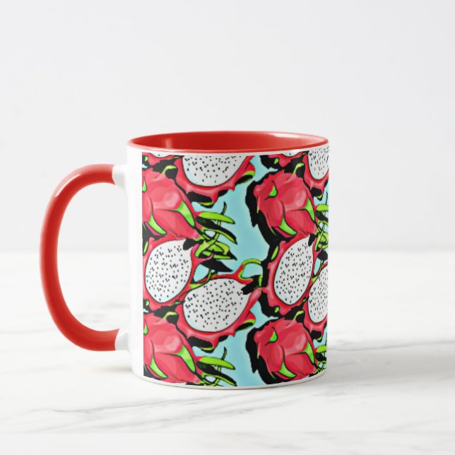 Mug fruit de dragon rouge (Gauche)