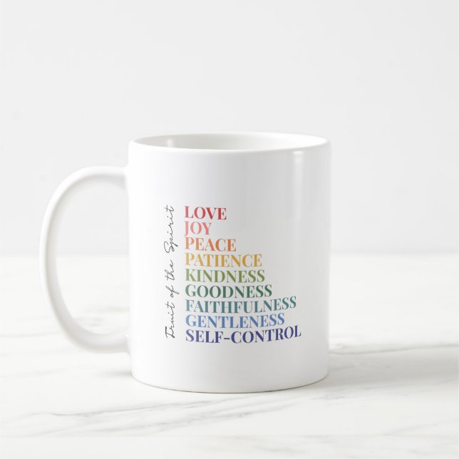 Mug Fruit de l'Esprit (Gauche)