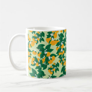 Mug Fruit vintage à l'orange avec couteaux arrière - p