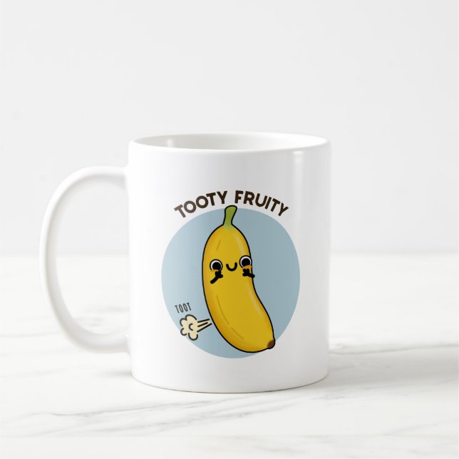 Mug Fruité Tooty Funky Banana Fruit Pun (Gauche)