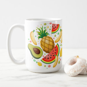 Mug Fruits d'été frais Motif