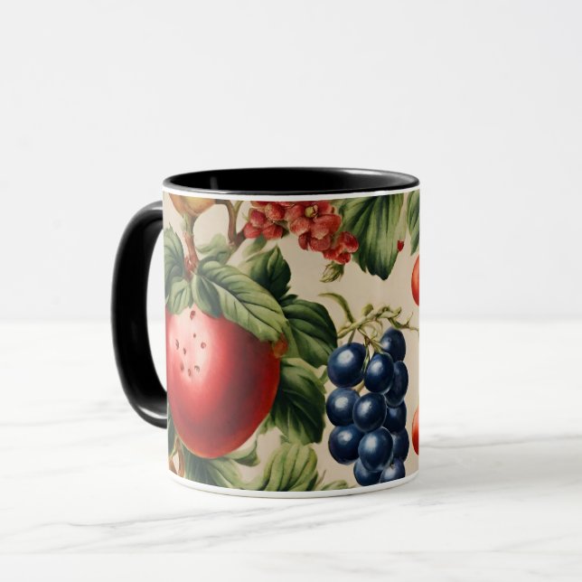 Mug Fruits et Fleurs du Luxe Jardin Italien (Devant gauche)