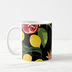 Mug Fruits tropicaux : Exotique Arrière - plan sans jo