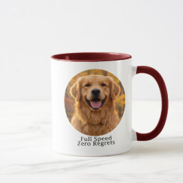 Mug Full Speed Zero Regrets Golden