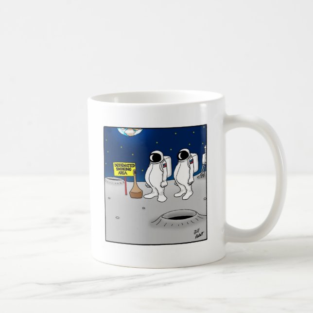 Mug Fumer amusant dans les cadeaux de dessin animé (Droite)
