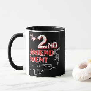 Mug Fumer une arme - 2ème amendement muet