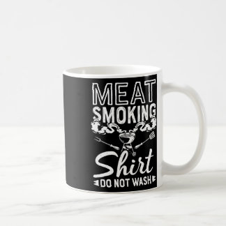 Mug Fumeur de viande grillée drôle BBQ grillade de via